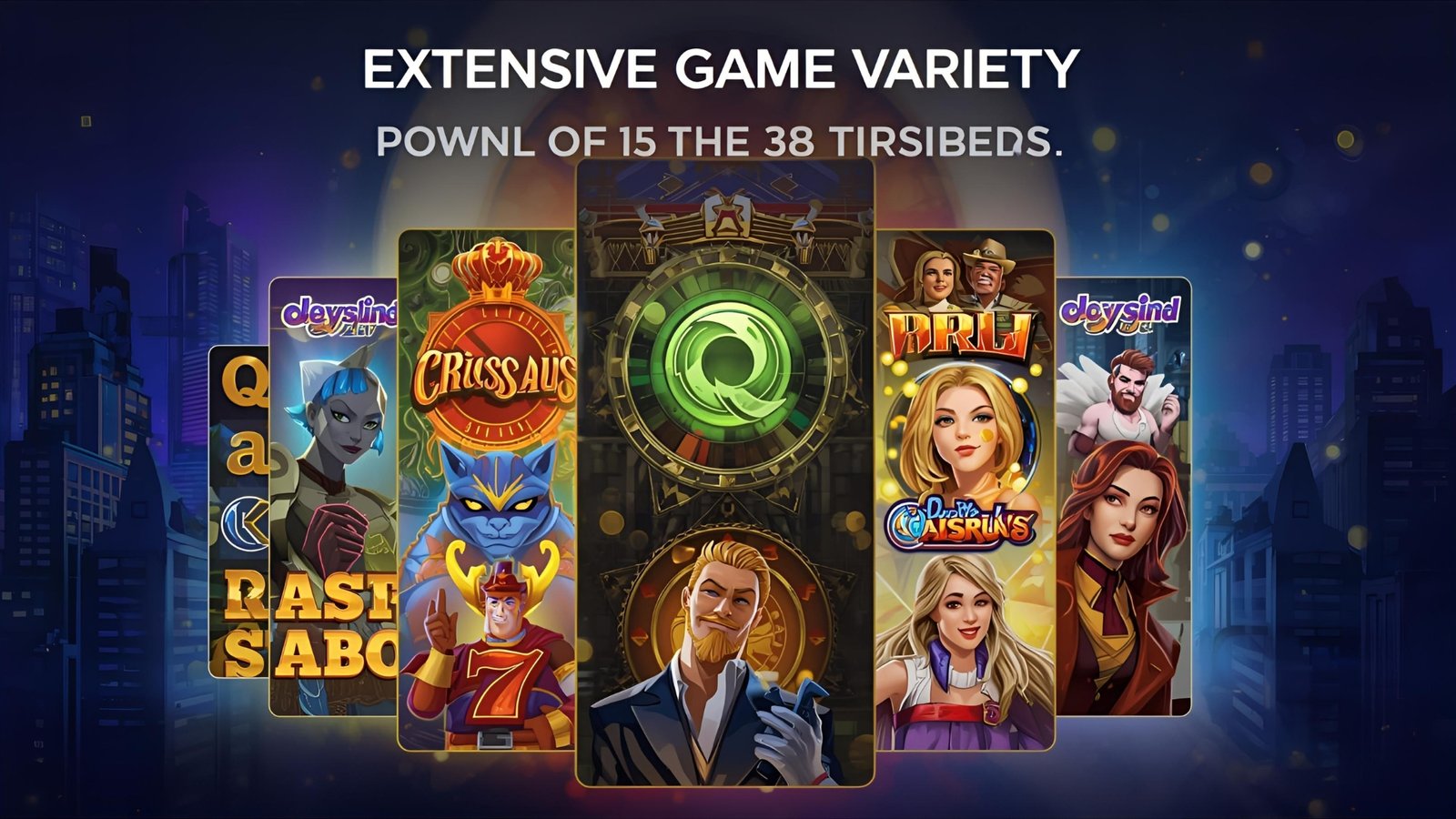 1xBit Casino - Extensive Game Variety
