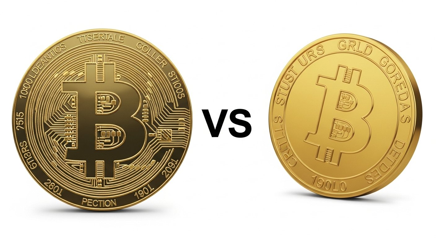 crypto and gold collide