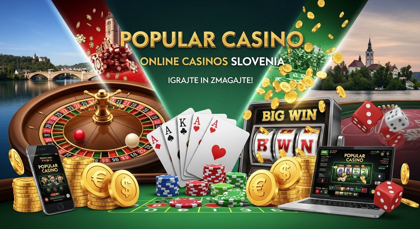 opular Casino Games at the Best Online Casinos Slovenia