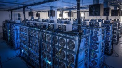 Bitcoin mining operation