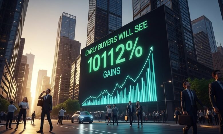 Early buyers will see 10112% gains