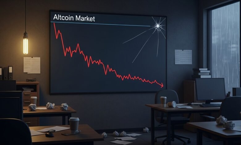 Altcoin Market Slide